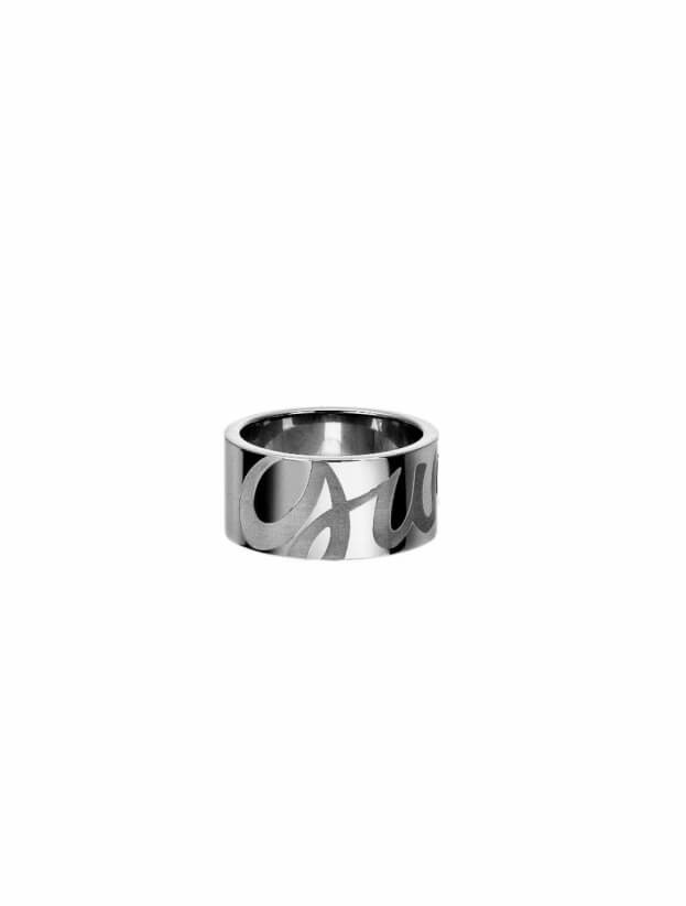 GUESS STEEL USR80903-56 Δαχτυλίδι με λογότυπο